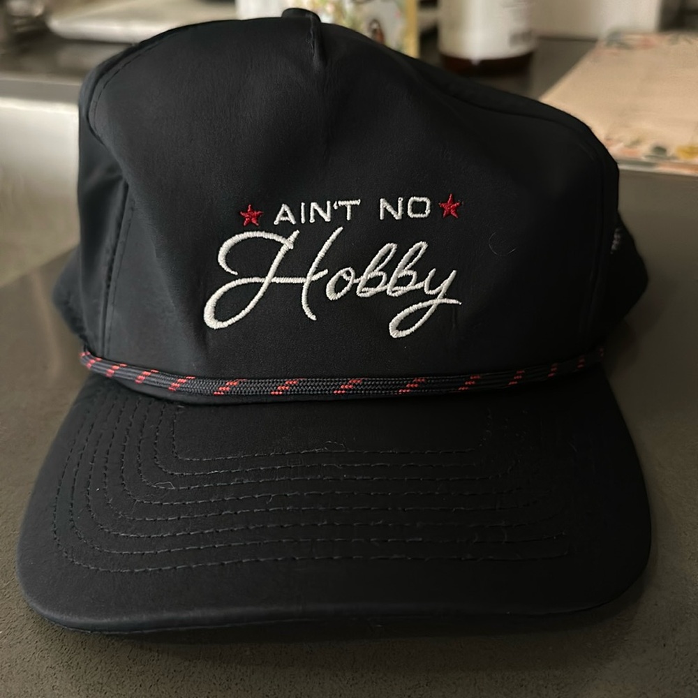 Barstool “Ain’t No Hobby” navy golf hat